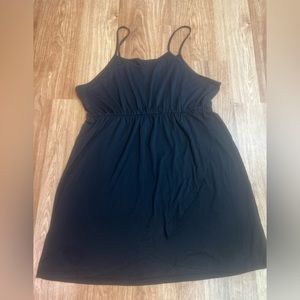 Shein Curve Black Scallop Front Black Dress. Size 4x